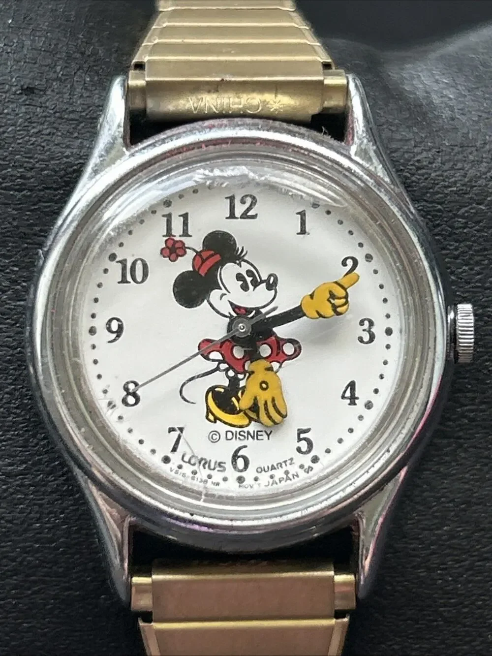 Vintage Lorus Minnie Mouse Disney Quartz Watch